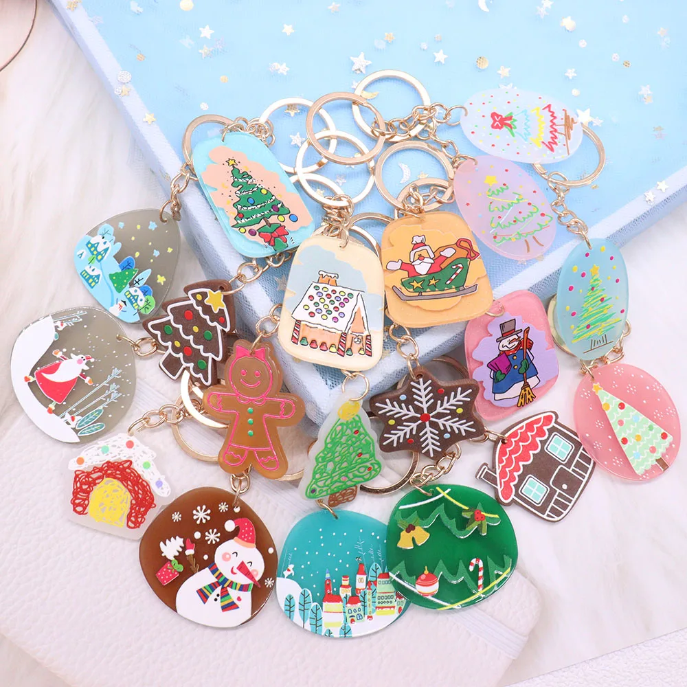 50pcs Wholesale Christmas Snowman Snowflake Bell Keychain Car Key Women Bag Charm Cell Phone Pendant Accessories Jewelry Gifts
50pcs Wholesale Christmas Snowman Snowflake Bell Keychain Car Key Women Bag Charm Cell Phone Pendant Accessories Jewelry Gifts