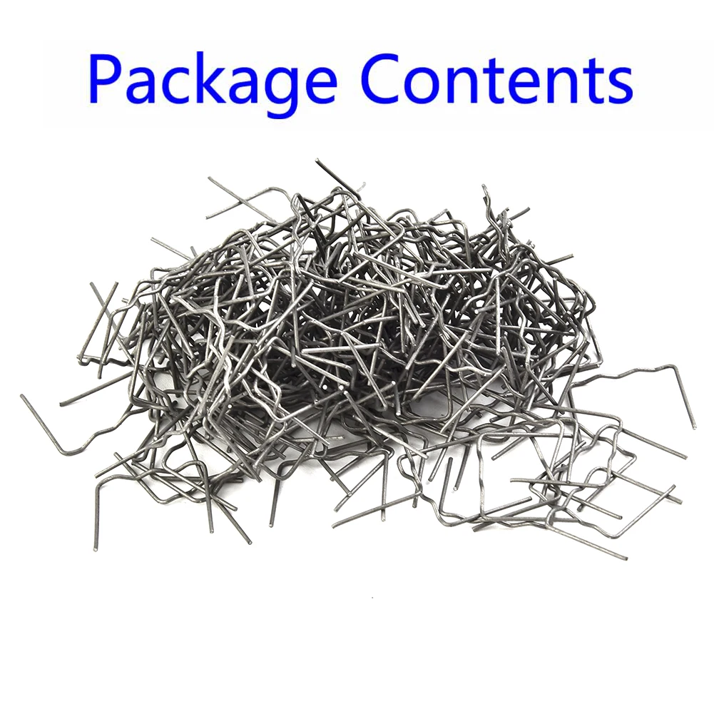 Pre-cut Hot Stapler Staples Accessories Flat Staple Replacement Silver Stainless Steel For Car Bumper Plastic Welder
Pre-cut Hot Stapler Staples Accessories Flat Staple Replacement Silver Stainless Steel For Car Bumper Plastic Welder