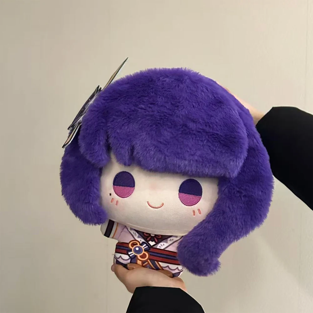 Large Size 35cm Cute Big Head Style Genshin Impact Raiden Shogun Ei Beelzebul Plush Toys Anime Game Character Plushie Doll Decor
Large Size 35cm Cute Big Head Style Genshin Impact Raiden Shogun Ei Beelzebul Plush Toys Anime Game Character Plushie Doll Decor