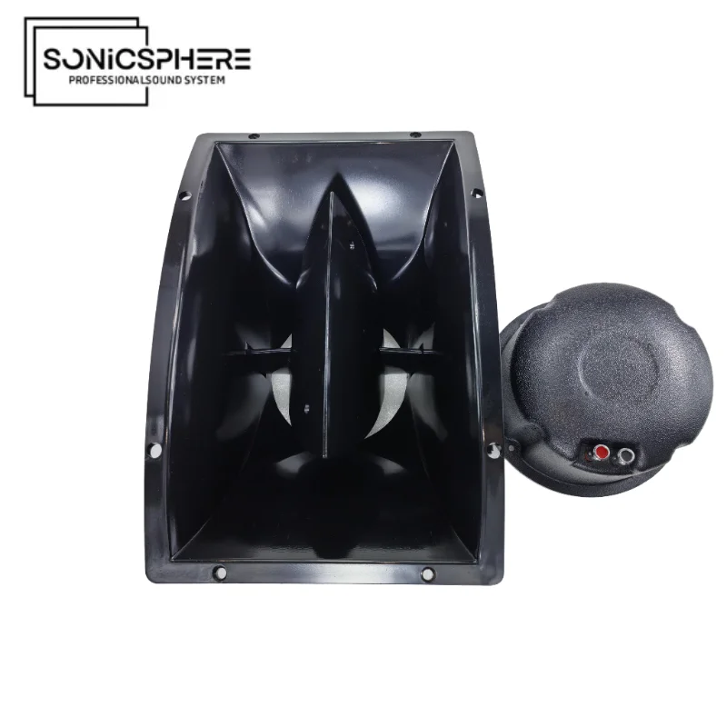 SonicSphere 6'Middle Range Horn For PRO Audio Cabinet, Size:367L*240W*292H
SonicSphere 6'Middle Range Horn For PRO Audio Cabinet, Size:367L*240W*292H