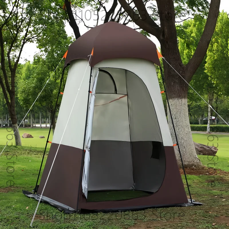 Portable Shower Tent Double Layer Waterproof Privacy Shelter Outdoor Camping Toilet Changing Instant Setup Lightweight
Portable Shower Tent Double Layer Waterproof Privacy Shelter Outdoor Camping Toilet Changing Instant Setup Lightweight
