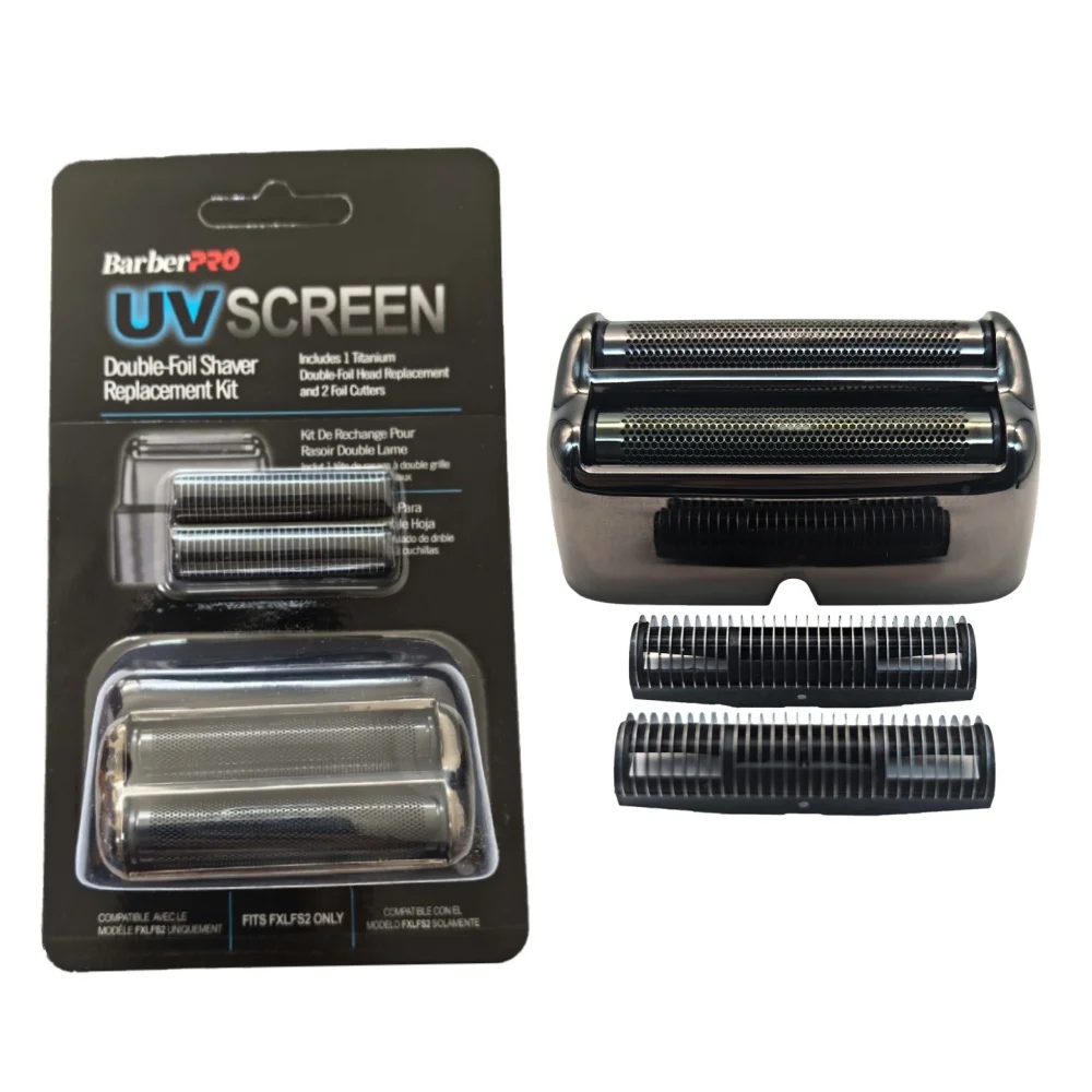 FXLFS2 Professional Barber Shaver Double Replacement Foil And Blade Set For Babyliss Cordless Foil Shaver FXLFS2
FXLFS2 Professional Barber Shaver Double Replacement Foil And Blade Set For Babyliss Cordless Foil Shaver FXLFS2