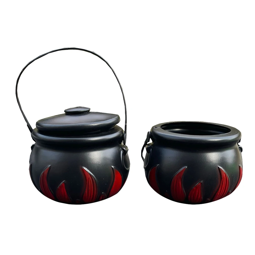 2 Pcs Plastic Cauldron Container Halloween Bucket Trick Treat Pot Bowl Kettle Classic Holder Small Gifts Beads Toy Party
2 Pcs Plastic Cauldron Container Halloween Bucket Trick Treat Pot Bowl Kettle Classic Holder Small Gifts Beads Toy Party