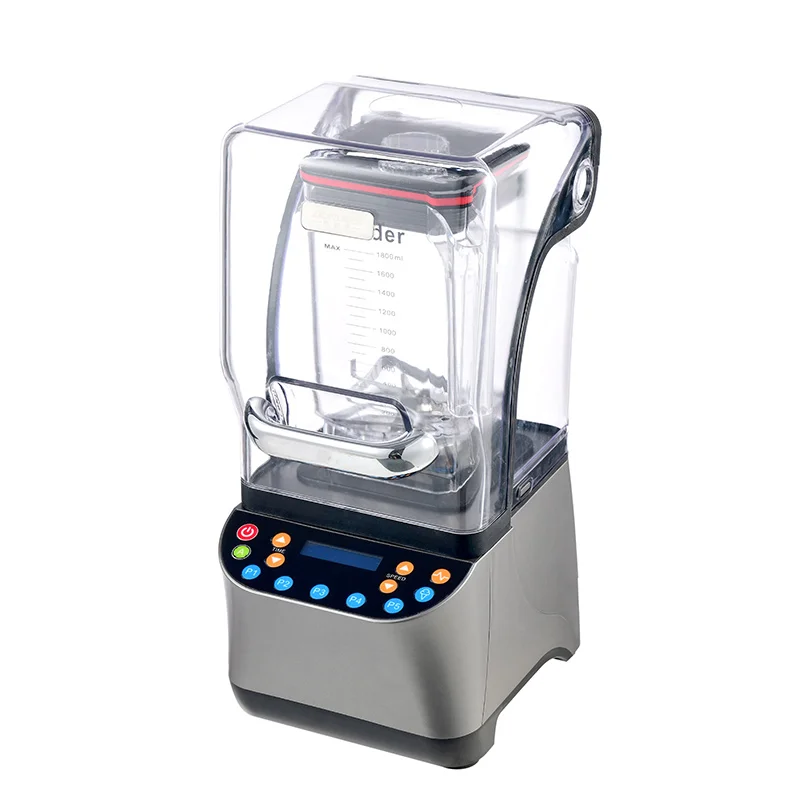 2200W High Power Commercial Blender Multifunctional Heavy Duty Smoothie & Milkshake Soundproof Cover for Household & Hotel Use
2200W High Power Commercial Blender Multifunctional Heavy Duty Smoothie & Milkshake Soundproof Cover for Household & Hotel Use