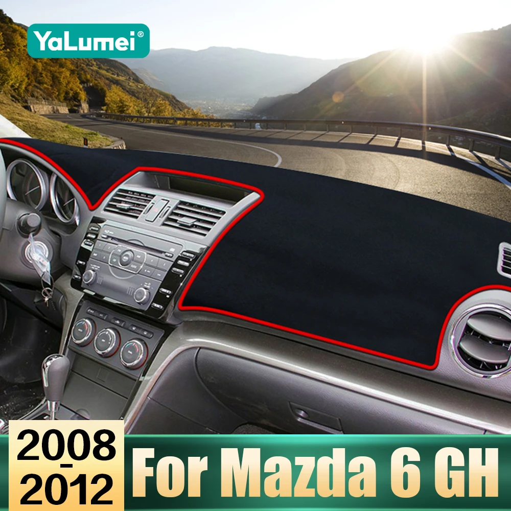 Автомобильные аксессуары для Mazda 6 GH 2008 2009 2010 2011 2012, крышка приборной панели, коврики от солнца, избегайте световых накладок, ковры на приборную панель
Автомобильные аксессуары для Mazda 6 GH 2008 2009 2010 2011 2012, крышка приборной панели, коврики от солнца, избегайте световых накладок, ковры на приборную панель