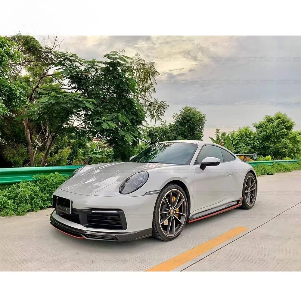 Porsche 911 992 High Quality Body Kit T-Shape Front Lip Side Skirt Rear Diffuser Tail Spoiler
Porsche 911 992 High Quality Body Kit T-Shape Front Lip Side Skirt Rear Diffuser Tail Spoiler