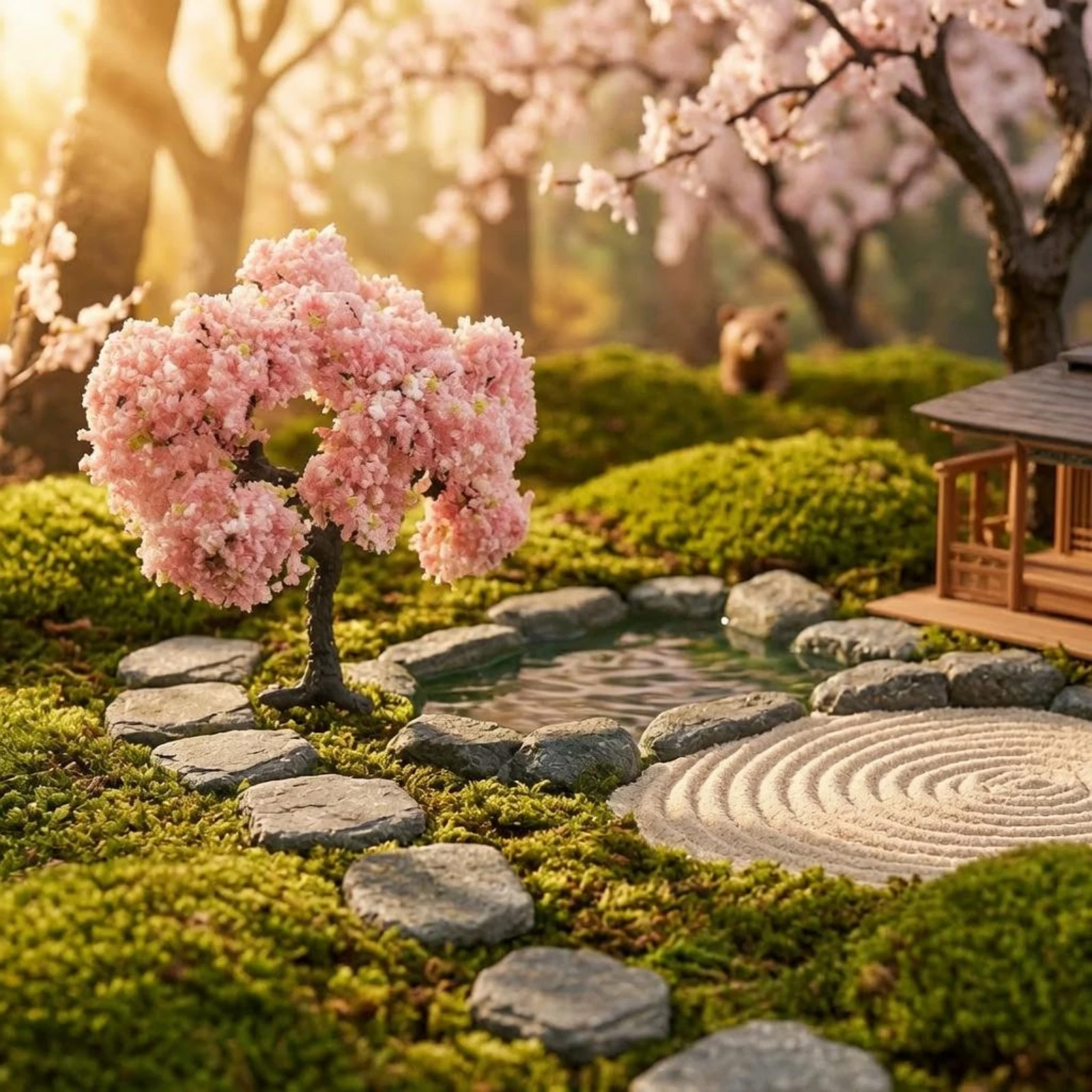 Miniature Cherry Blossom Tree Artisanal Artificial Cherry Blossom Tree Dense Blossoms Easy to Arrange for Scene Layouts
Miniature Cherry Blossom Tree Artisanal Artificial Cherry Blossom Tree Dense Blossoms Easy to Arrange for Scene Layouts