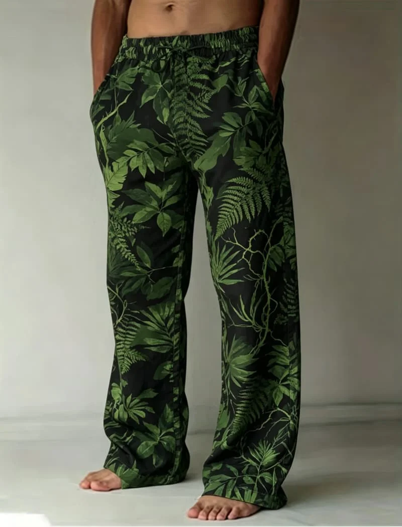 Men's watercolor camouflage pattern casual pants, lightweight and breathable fabric, suitable for vacation and daily travel
Men's watercolor camouflage pattern casual pants, lightweight and breathable fabric, suitable for vacation and daily travel