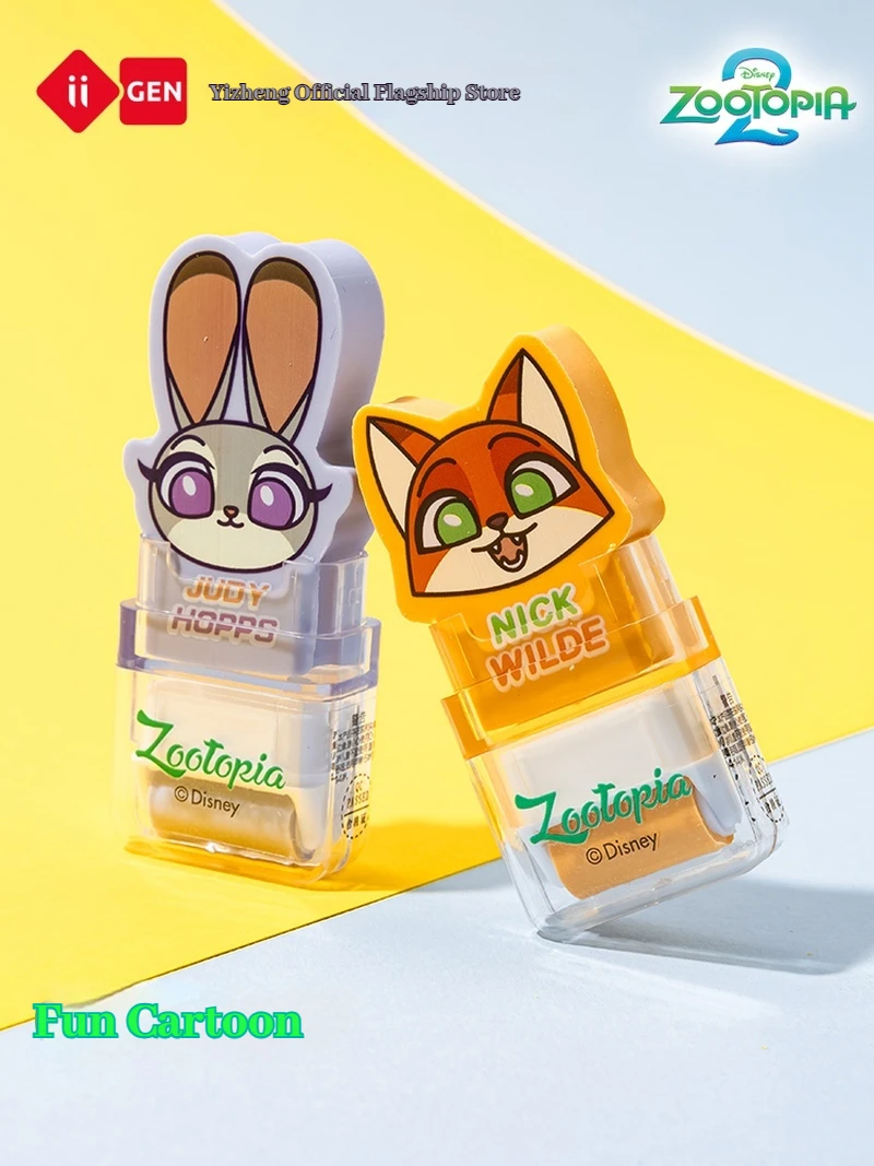 10/20 шт., роликовый ластик Crazy Zootopia для учащихся начальной школы, ластики для укладки Judith Nick, подарки для школы
10/20 шт., роликовый ластик Crazy Zootopia для учащихся начальной школы, ластики для укладки Judith Nick, подарки для школы
