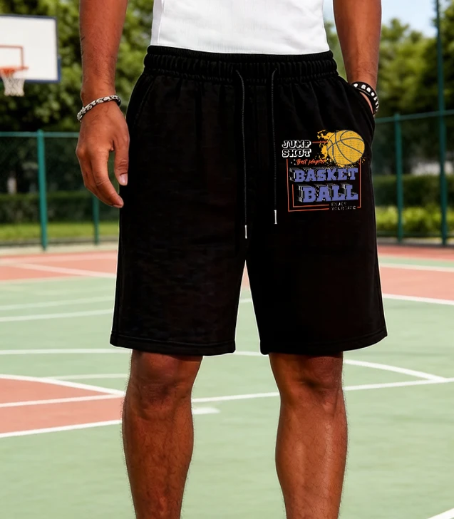 Jump Shot Basketball Printing Mens S-2Xl Black Summer Shorts Street Basic Casual Clothing All-Match Running Unisex Short Pants
Jump Shot Basketball Printing Mens S-2Xl Black Summer Shorts Street Basic Casual Clothing All-Match Running Unisex Short Pants