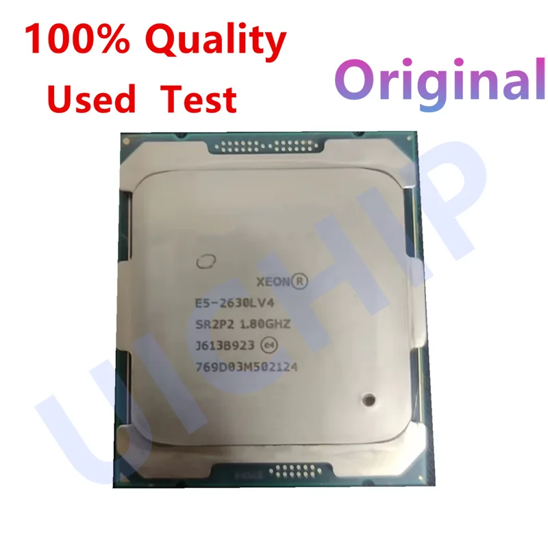 100% оригинальный процессор Xeon E5-2630Lv4 SR2P2, 1,8 ГГц, 10 ядер, 20 потоков, 25 МБ, 55 Вт, LGA2011-3
100% оригинальный процессор Xeon E5-2630Lv4 SR2P2, 1,8 ГГц, 10 ядер, 20 потоков, 25 МБ, 55 Вт, LGA2011-3