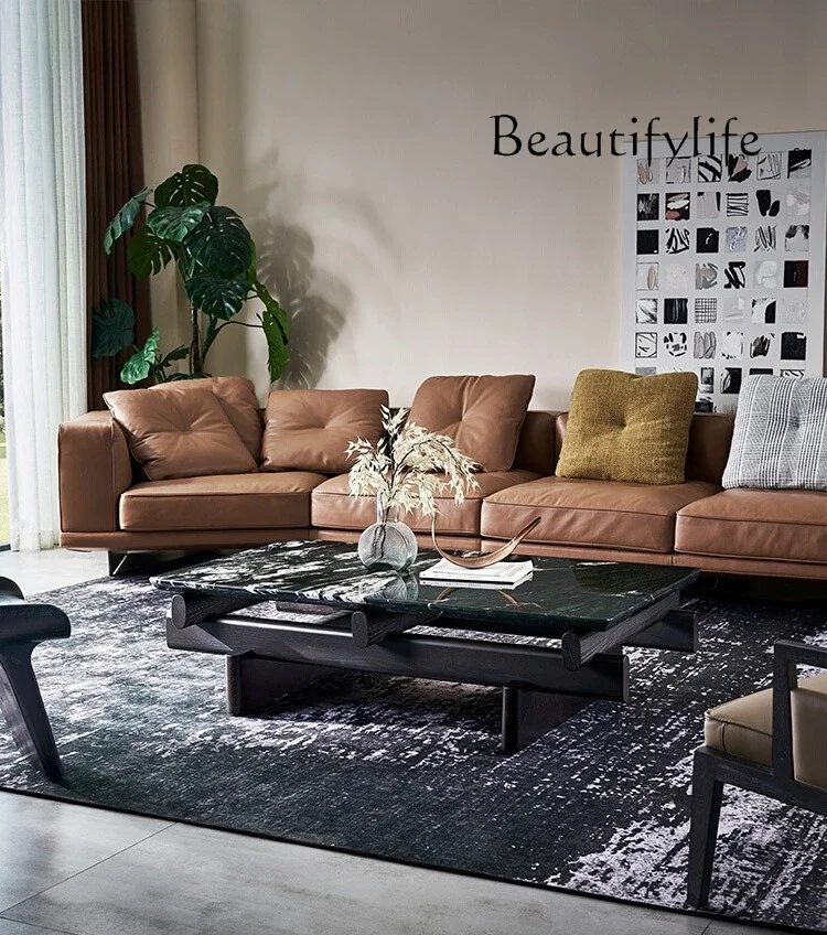 Italian light luxury natural marble coffee table living room home high-end villa Nordic modern minimalist
Italian light luxury natural marble coffee table living room home high-end villa Nordic modern minimalist