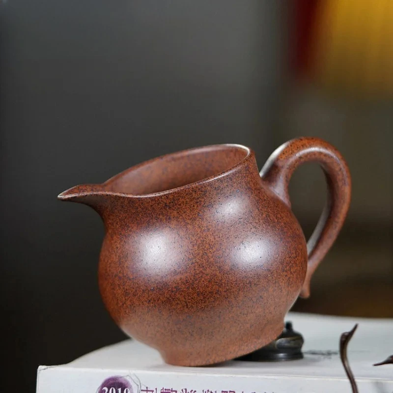 Чайник-диспенсер для чая из исинской глины цзыша, обожженной на дровах, 350 мл, с разделителем, кувшин для справедливого разлива, аксессуары для чая
Чайник-диспенсер для чая из исинской глины цзыша, обожженной на дровах, 350 мл, с разделителем, кувшин для справедливого разлива, аксессуары для чая