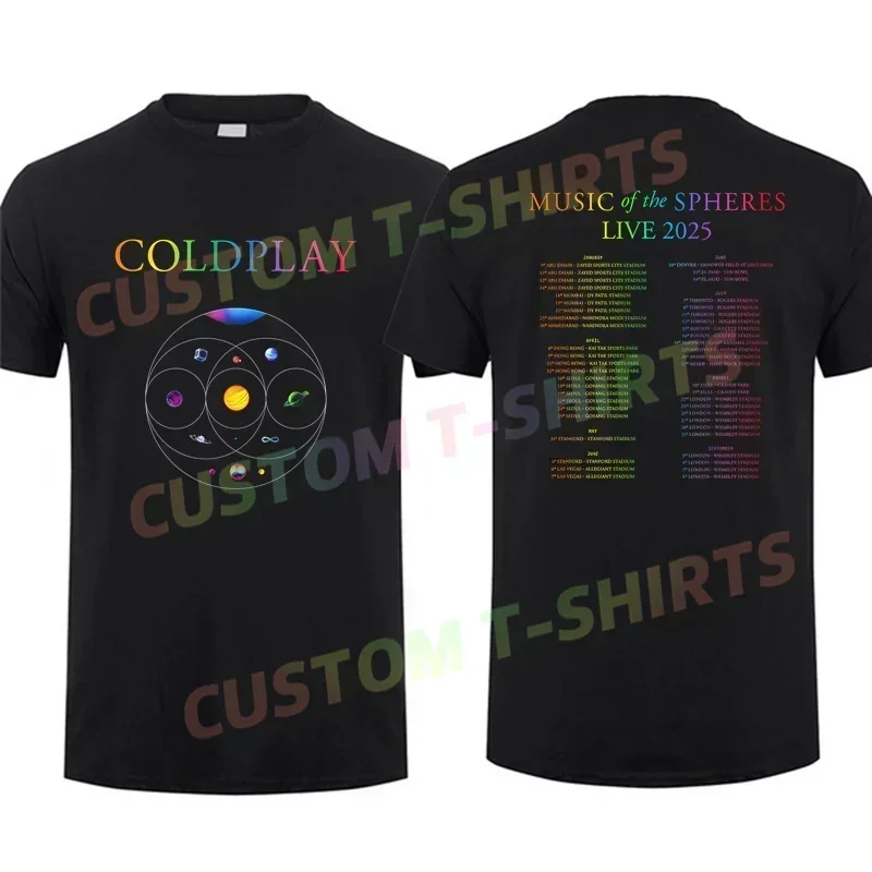 2025 Cold.Play Music of The Sphere.s Tour T-shirt Graphic Summer Short Sleeve 100% Cotton S-3XL Cool Tee
2025 Cold.Play Music of The Sphere.s Tour T-shirt Graphic Summer Short Sleeve 100% Cotton S-3XL Cool Tee