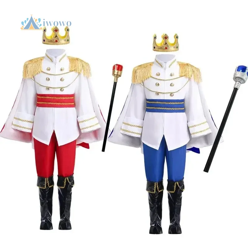 7 Pieces King Cosplay Carnival Costume Medieval Royal Prince Full Set Outfits for Halloween Birthday Party Fancy Dress Up
7 Pieces King Cosplay Carnival Costume Medieval Royal Prince Full Set Outfits for Halloween Birthday Party Fancy Dress Up