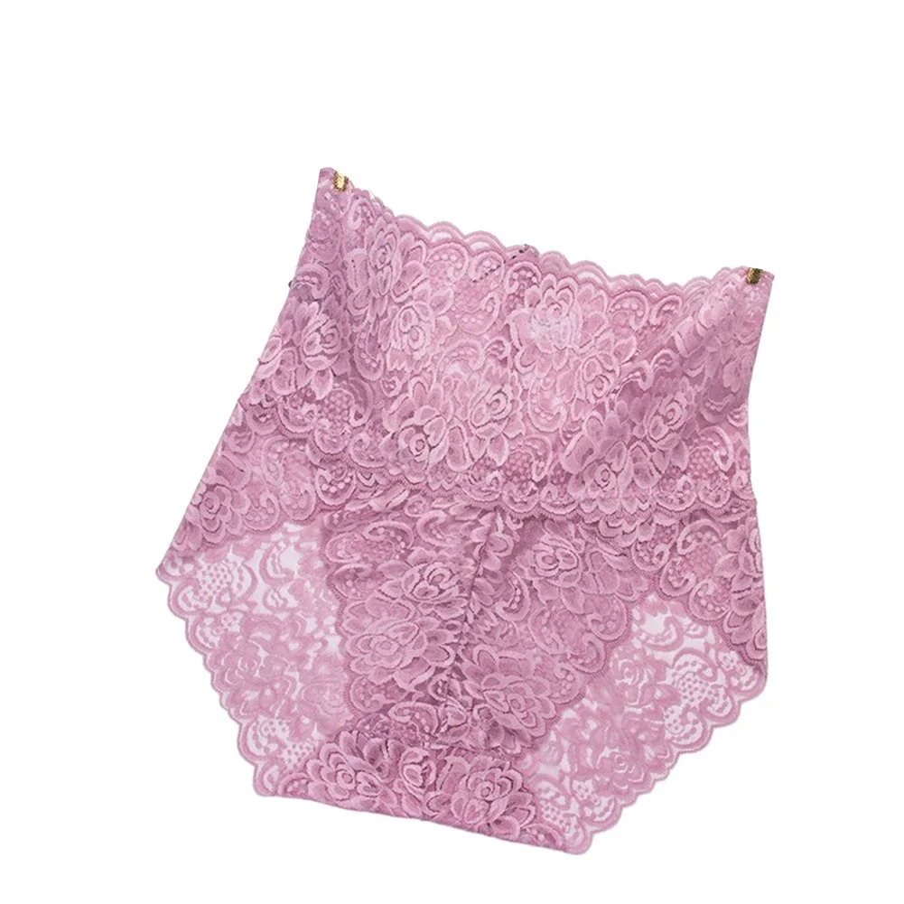 Sexy High Waist Women's Panties Thin Hollow Lace Lingerie For Ladies Cotton Crotch Large Size Underwear Women Panties
Sexy High Waist Women's Panties Thin Hollow Lace Lingerie For Ladies Cotton Crotch Large Size Underwear Women Panties