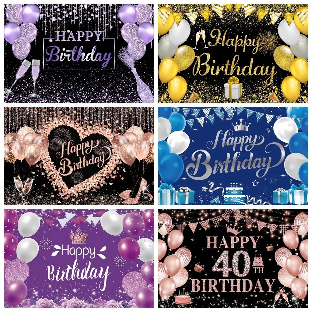 Happy Birthday Backdrop Glitter Golden Balloons Heels Champagne Glass Background for Adults Women Party Decor Photo Studio Prop
Happy Birthday Backdrop Glitter Golden Balloons Heels Champagne Glass Background for Adults Women Party Decor Photo Studio Prop