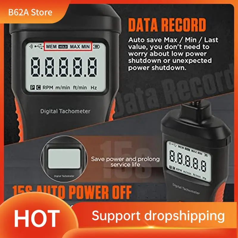 B62A Multimeter With Smart Touch Screen Black & Orange NCV Volt Meter Tests Voltage Current Frequency TRMS
B62A Multimeter With Smart Touch Screen Black & Orange NCV Volt Meter Tests Voltage Current Frequency TRMS
