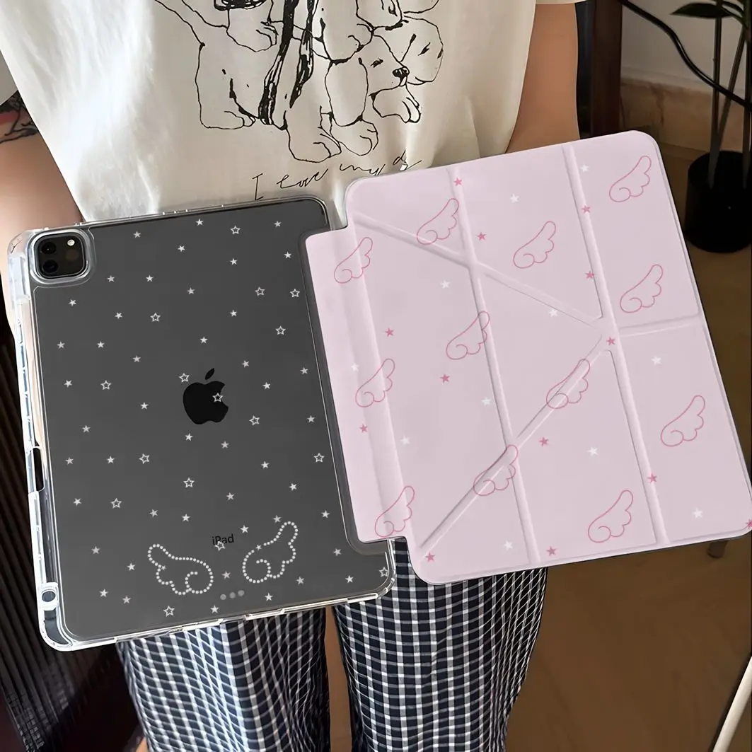 New Wing Y fold Tablet Case For iPad Pro11 12.9 13 M2 M4 M3 Case 9.7 10.2 5th 6th 7/8/9 10th 11th mini 6 7 case Air3 4 5 6 Cover
New Wing Y fold Tablet Case For iPad Pro11 12.9 13 M2 M4 M3 Case 9.7 10.2 5th 6th 7/8/9 10th 11th mini 6 7 case Air3 4 5 6 Cover