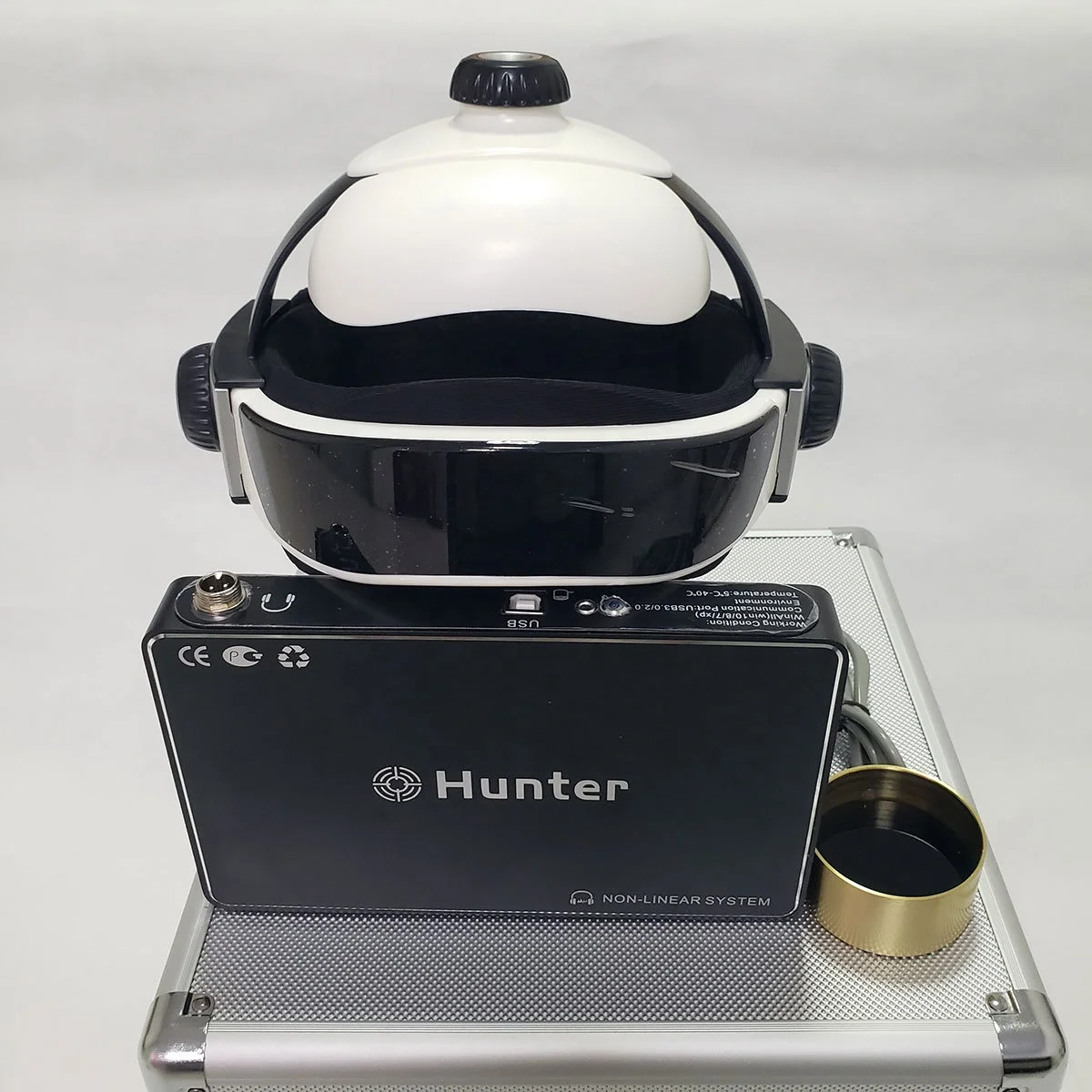 Metapathia GR Hunter 4025 Body Magnetic Health System Analyzer Body Health Analyzer with Helmet
Metapathia GR Hunter 4025 Body Magnetic Health System Analyzer Body Health Analyzer with Helmet