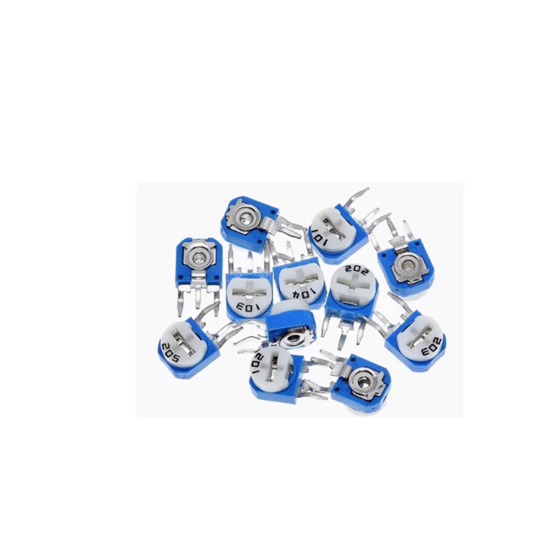 20pcs Rm063 Rm-063 100 200 500 1k 2k 5k 10k 20k 50k 100k 200k 500k 1m Ohm Trimpot Trimmer Potentiometer Variable Resistor
20pcs Rm063 Rm-063 100 200 500 1k 2k 5k 10k 20k 50k 100k 200k 500k 1m Ohm Trimpot Trimmer Potentiometer Variable Resistor