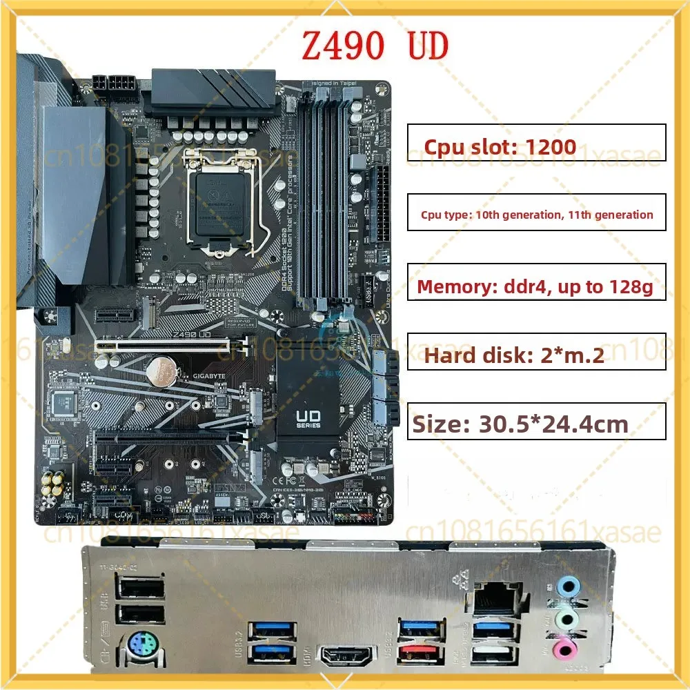 New For Gigabyte Z490 UD Series Gaming Motherboard DDR4
New For Gigabyte Z490 UD Series Gaming Motherboard DDR4