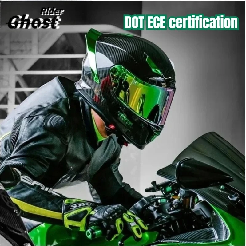 HOT Carbon Fiber Motorcycle Helmet Full Face Cover All Seasons Motocross Riding Light Helmet Men Women's Couple Capacetes
HOT Carbon Fiber Motorcycle Helmet Full Face Cover All Seasons Motocross Riding Light Helmet Men Women's Couple Capacetes