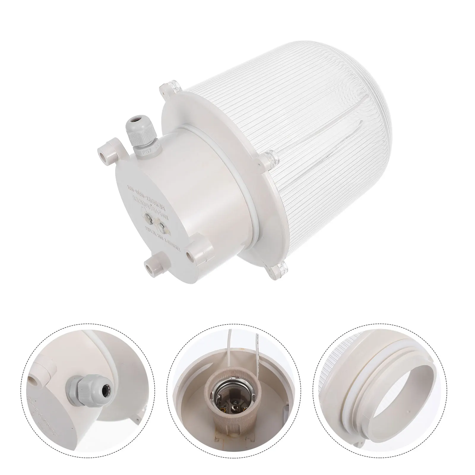 Waterproof Ceiling For Cold Storage E27 Socket Fogproof Sturdy Material Easy Install Freezer Lampshade Refrigeratory
Waterproof Ceiling For Cold Storage E27 Socket Fogproof Sturdy Material Easy Install Freezer Lampshade Refrigeratory