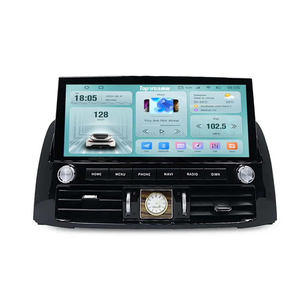 12.3 "Android 14 GPS Multimedia Player Navigation Wifi Car Audio For Toyota Land Cruiser Prado 2002-2009 GX470
12.3 "Android 14 GPS Multimedia Player Navigation Wifi Car Audio For Toyota Land Cruiser Prado 2002-2009 GX470
