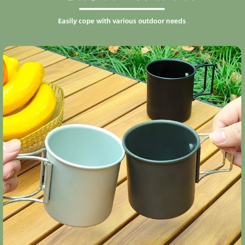 Outdoor Foldable Aluminum Camping Cup - Ultralight Portable Travel Mug for Coffee Tea Hiking Backpacking Picnic Mini Water Cup
Outdoor Foldable Aluminum Camping Cup - Ultralight Portable Travel Mug for Coffee Tea Hiking Backpacking Picnic Mini Water Cup