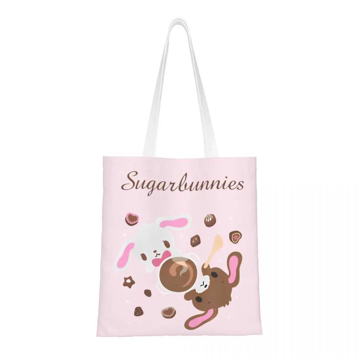 Sugarbunnies Cutecore Jojifuku Sugar Bunnies Shirousa And Kurousa Canvas Tote Handbag Grocery Bags Large Capacity Shopping Bag
Sugarbunnies Cutecore Jojifuku Sugar Bunnies Shirousa And Kurousa Canvas Tote Handbag Grocery Bags Large Capacity Shopping Bag