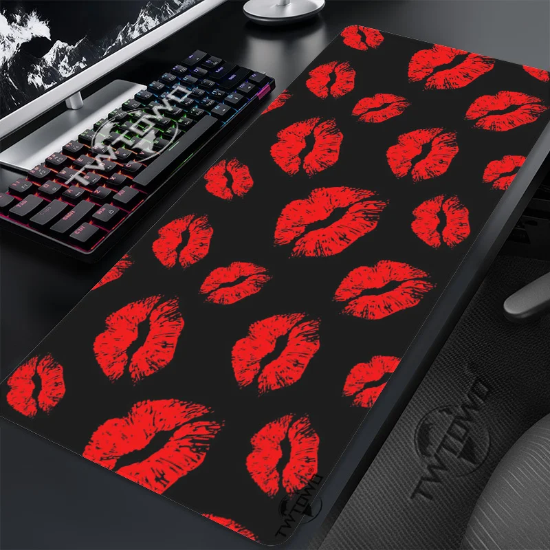 Dark Red Lips Mouse Pad Gamer printon demand HD Large Mousepad XXL Playmat Desk Mats Natural Rubber Office Desktop Mouse Pad
Dark Red Lips Mouse Pad Gamer printon demand HD Large Mousepad XXL Playmat Desk Mats Natural Rubber Office Desktop Mouse Pad