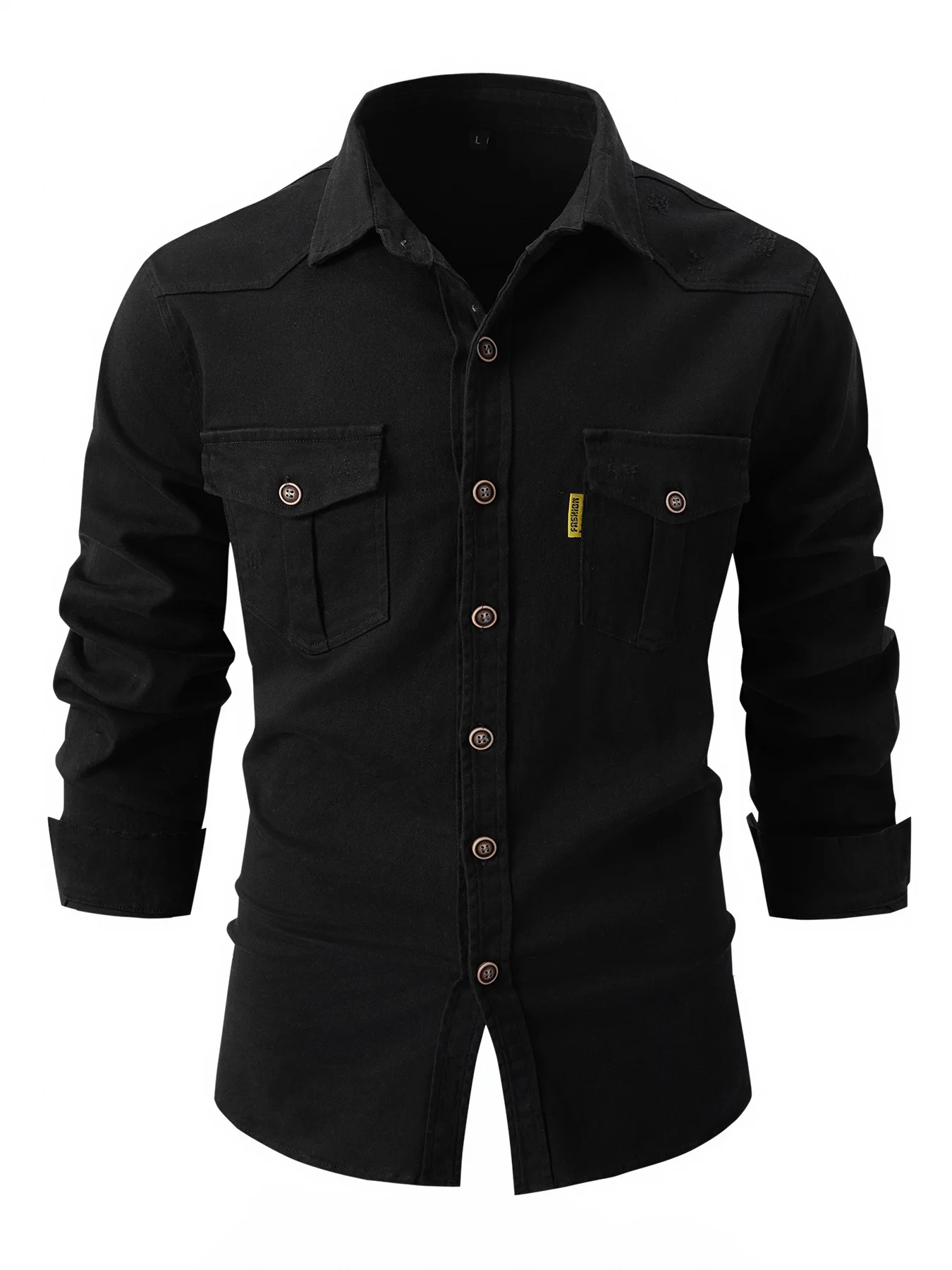 Men's seasonal style shirt - casual and fashionable washed and dyed stretch pure cotton - business men's long-sleeved shirt
Men's seasonal style shirt - casual and fashionable washed and dyed stretch pure cotton - business men's long-sleeved shirt