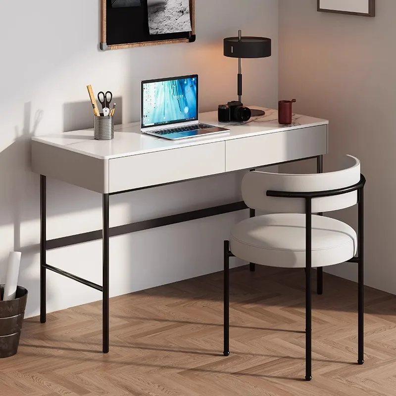 Italian rock slab light luxury all solid wood desk bedroom small apartment student adult home desktop computer desk
Italian rock slab light luxury all solid wood desk bedroom small apartment student adult home desktop computer desk