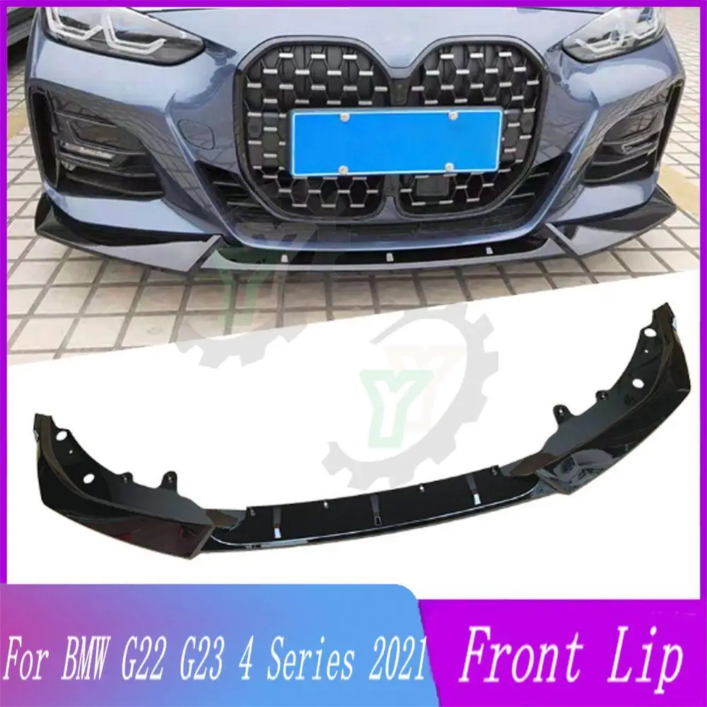 3PCS Car Front Bumper Lip Spoiler Splitter Diffuser Detachable Body Kit Cover Guard For BMW G22 G23 4 Series 2021-2023
3PCS Car Front Bumper Lip Spoiler Splitter Diffuser Detachable Body Kit Cover Guard For BMW G22 G23 4 Series 2021-2023