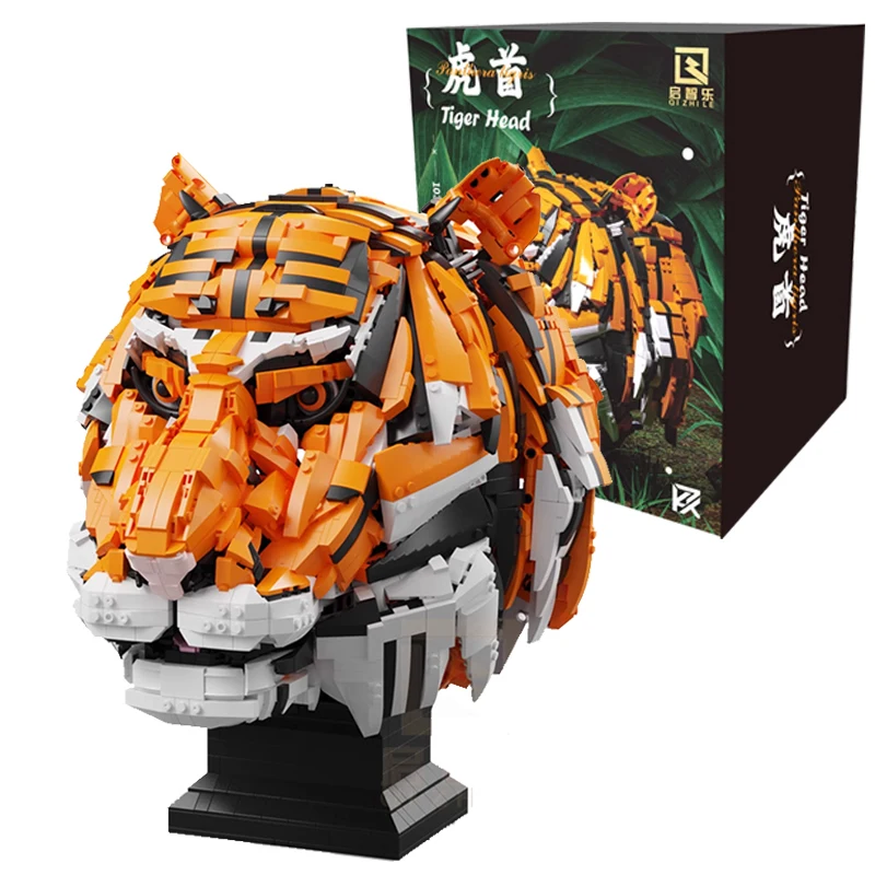 3000PCS Creative Tiger Head Model Building Blocks DIY The King of Beasts Animal Assemble Set Bricks Home Decor Gift For Friend
3000PCS Creative Tiger Head Model Building Blocks DIY The King of Beasts Animal Assemble Set Bricks Home Decor Gift For Friend