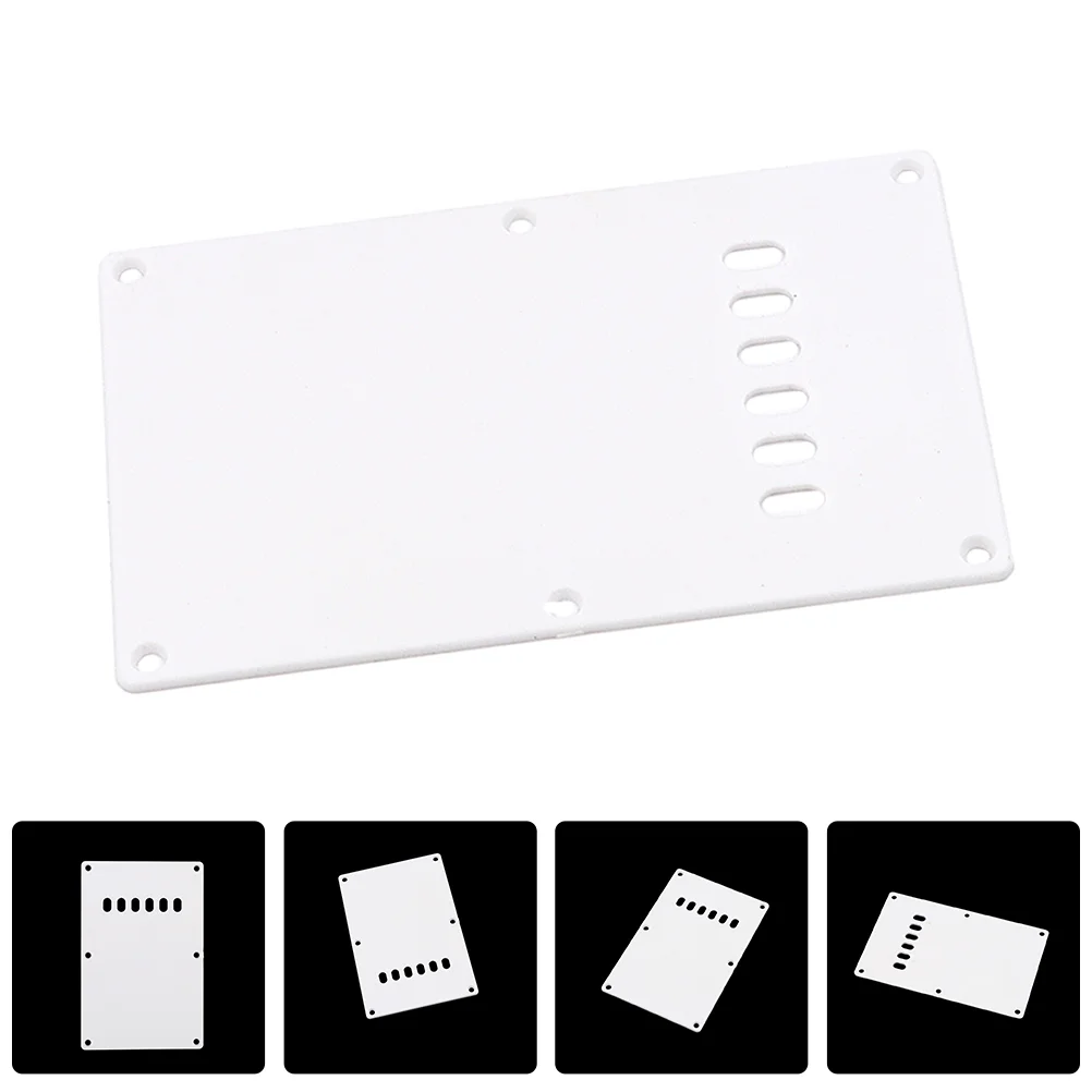 Electric Guitar Back Cover Protector Protective Board Backplate White Pickguard
Electric Guitar Back Cover Protector Protective Board Backplate White Pickguard
