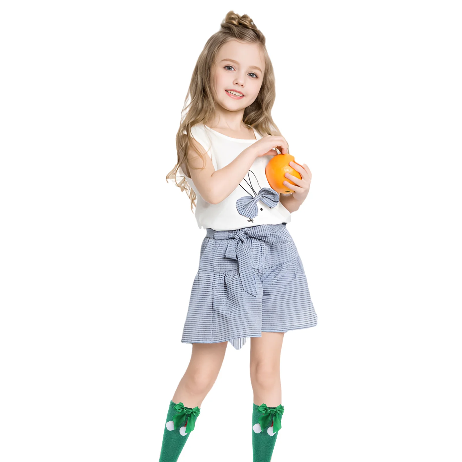 1 Pair St Patricks Day Socks Kids Green Irish Party Knee Stockings Bows Pom Poms Festive Novelty Tube Socks Holiday Children 
1 Pair St Patricks Day Socks Kids Green Irish Party Knee Stockings Bows Pom Poms Festive Novelty Tube Socks Holiday Children