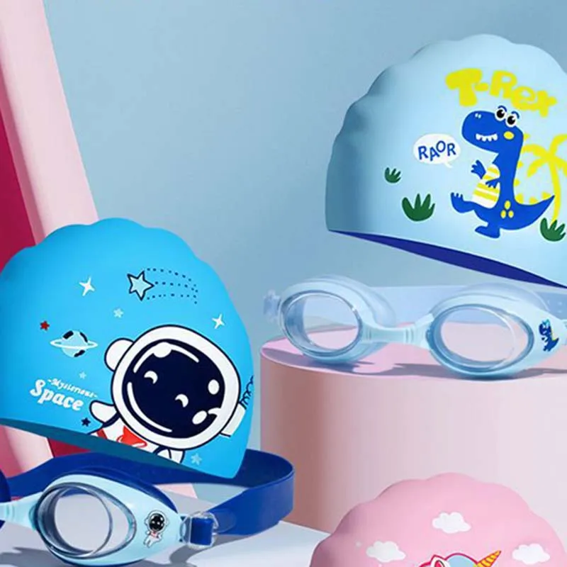 New Children's Silicone Cartoon Swimming Cap Boys Girls' Long Hair Waterproof Ear Protectors Without Pulling Their Heads Swimmin
New Children's Silicone Cartoon Swimming Cap Boys Girls' Long Hair Waterproof Ear Protectors Without Pulling Their Heads Swimmin