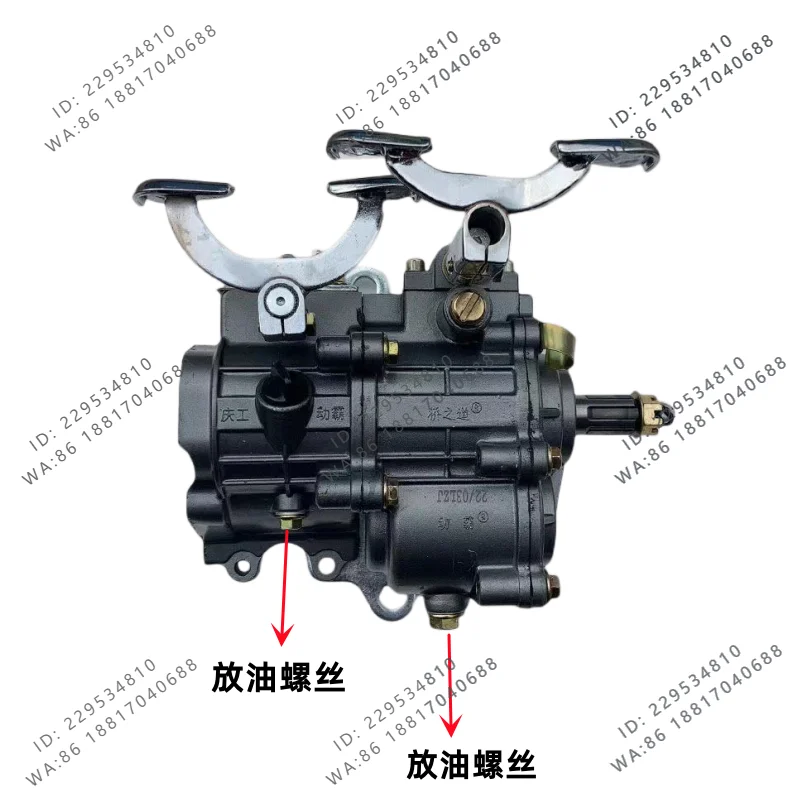 Tricycle universal front afterburner reverser, front reverser dynamic sub-transmission
Tricycle universal front afterburner reverser, front reverser dynamic sub-transmission