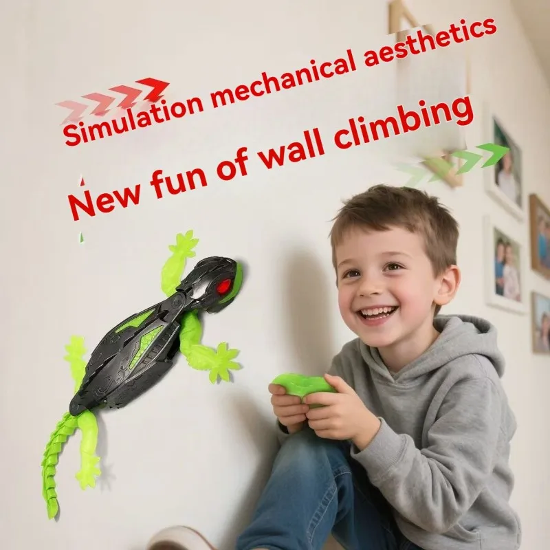 Робот-геккон B05C с дистанционным управлением, перезаряжаемый, для детей, технология лазания по стенам, функция розыгрышей для БоГо
Робот-геккон B05C с дистанционным управлением, перезаряжаемый, для детей, технология лазания по стенам, функция розыгрышей для БоГо