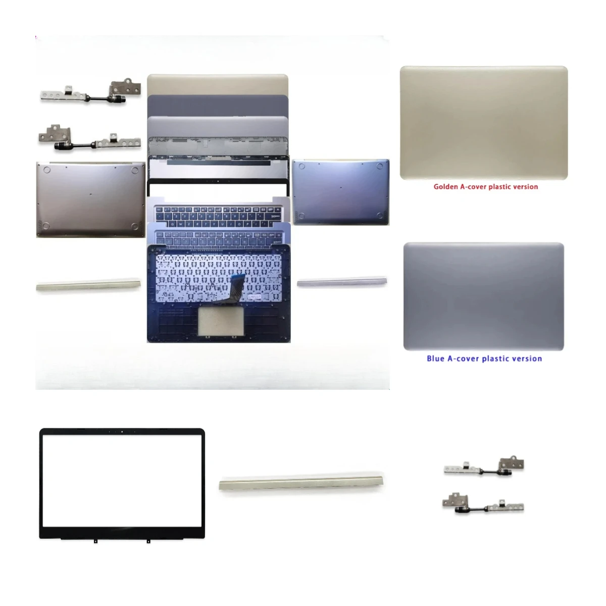 Brand new OEM for S410U R421U S4100V S4200U laptop LCD back cover/front panel/hinge/hinge cover bottom shell ABCD cover shell
Brand new OEM for S410U R421U S4100V S4200U laptop LCD back cover/front panel/hinge/hinge cover bottom shell ABCD cover shell