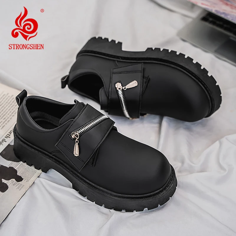 STRONGSHEN Designer Men Leather Shoes Male Casual Shoes Comfortable Formal Slip-on Loafer Business Office Formal Dress Shoe
STRONGSHEN Designer Men Leather Shoes Male Casual Shoes Comfortable Formal Slip-on Loafer Business Office Formal Dress Shoe