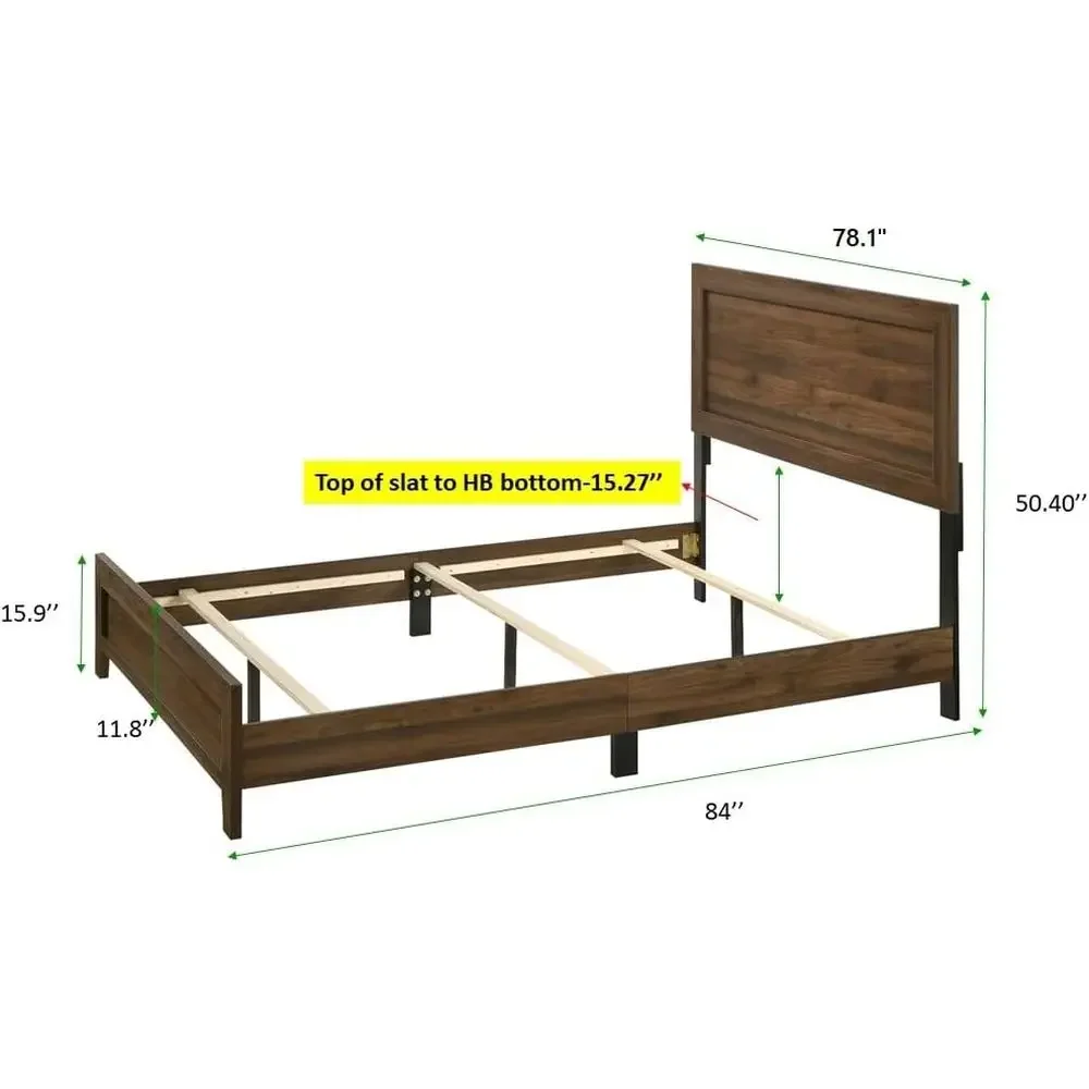 Special OfferBrown Cherry Inish Abric 1pc King Size Panel Bed Beautiul Wooden Bedroom Urniture Contemporary Style
Special OfferBrown Cherry Inish Abric 1pc King Size Panel Bed Beautiul Wooden Bedroom Urniture Contemporary Style