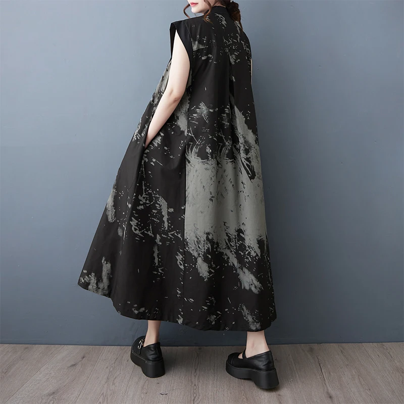 Длинное платье трапециевидной формы с принтом водяных раков в стиле ретро, большие размеры, плиссированная юбка трапециевидной формы с открытым воротником, повседневная одежда
Длинное платье трапециевидной формы с принтом водяных раков в стиле ретро, большие размеры, плиссированная юбка трапециевидной формы с открытым воротником, повседневная одежда