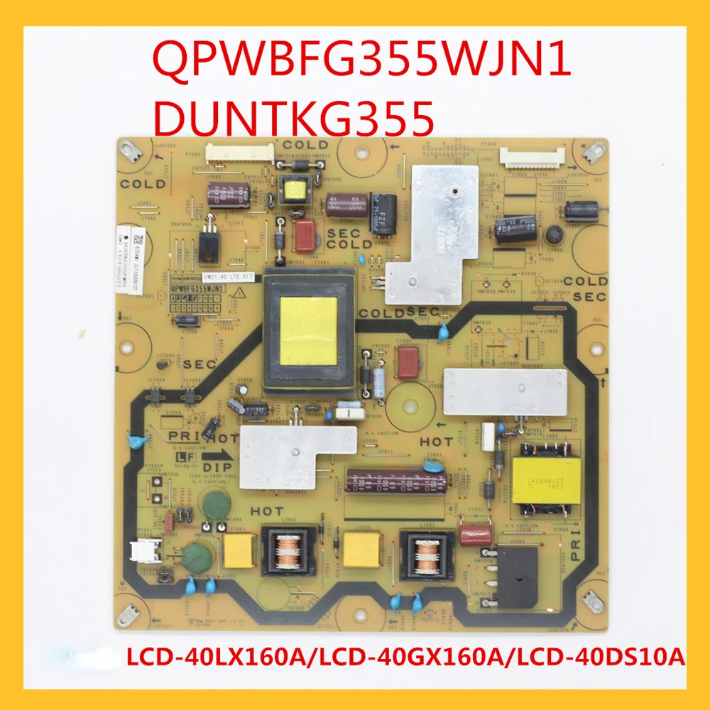 Power Card QPWBFG355WJN1 DUNTKG355 for TV LCD-40LX160A LCD-40GX160A LCD-40DS10A Original Power Supply Board Power Board
Power Card QPWBFG355WJN1 DUNTKG355 for TV LCD-40LX160A LCD-40GX160A LCD-40DS10A Original Power Supply Board Power Board