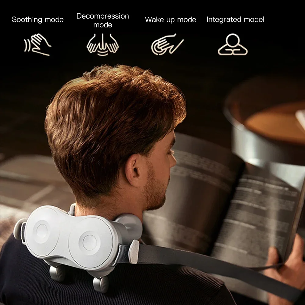 Electric Neck Massager Shawl Infrared Heating Shiatsu Kneading Massage Cervical Chiropractic Neck Back Massageador masajeador
Electric Neck Massager Shawl Infrared Heating Shiatsu Kneading Massage Cervical Chiropractic Neck Back Massageador masajeador