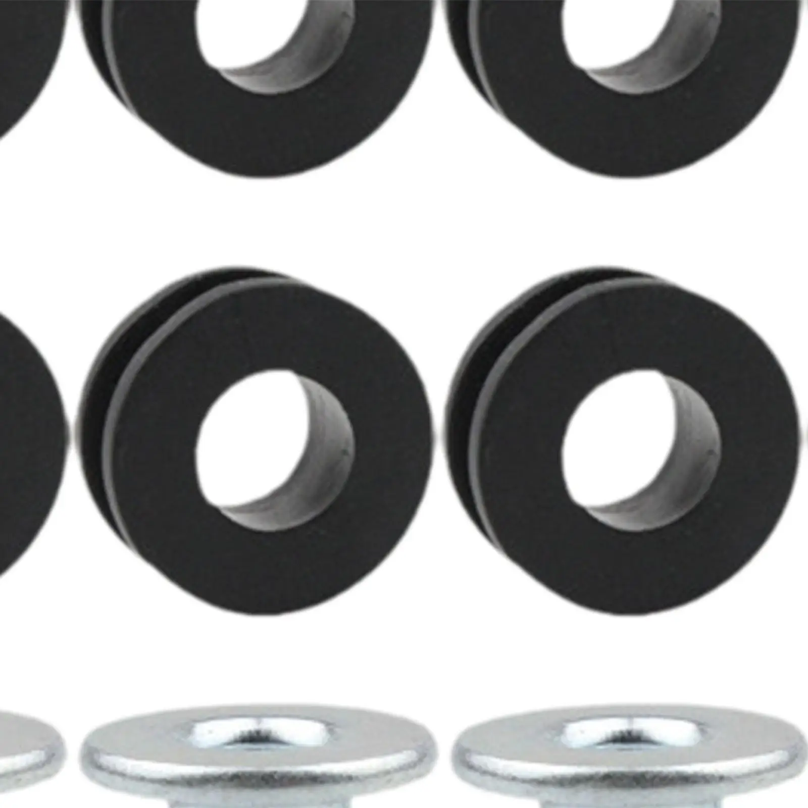 Motorcycle Shock Absorber Bushings Buffer Set Metal Damping Pads for Rear Front Suspension M6 Screw Mount Use
Motorcycle Shock Absorber Bushings Buffer Set Metal Damping Pads for Rear Front Suspension M6 Screw Mount Use