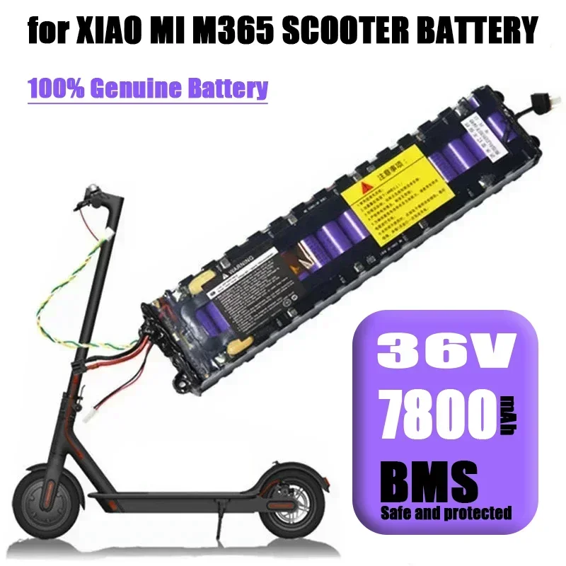 Li-ion Battery 36V 7.8Ah Suitable For MiJia M365 Scooter Batterypack, Electric Scooter, Waterproof Bluetooth Communication
Li-ion Battery 36V 7.8Ah Suitable For MiJia M365 Scooter Batterypack, Electric Scooter, Waterproof Bluetooth Communication
