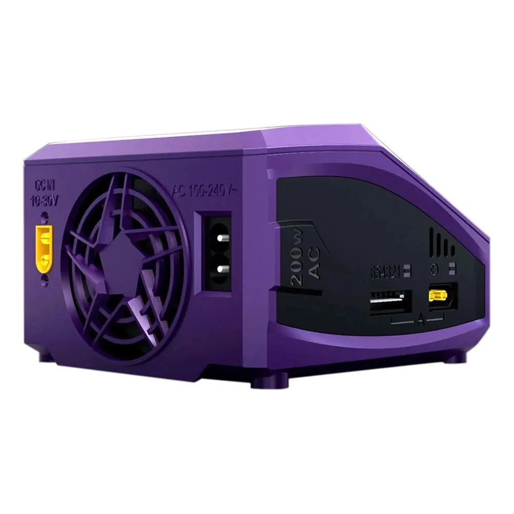 SkyRC Q200neo 1-6S Lipo Smart Charger AC 200W DC 400W 10Ax2 Dual Channel Multi-Function for LiHV LiFe LiIon NiMH NICD Battery
SkyRC Q200neo 1-6S Lipo Smart Charger AC 200W DC 400W 10Ax2 Dual Channel Multi-Function for LiHV LiFe LiIon NiMH NICD Battery